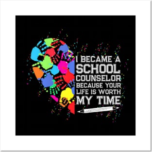 School Counselor Worth My  Back to School Counselor Posters and Art